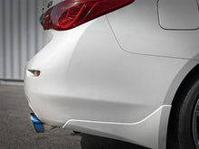 Load image into Gallery viewer, aFe Takeda 2.5in 304 SS Axle-Back Exhaust w/ Blue Flame Tips 16-18 Infiniti Q50 V6-3.0L (tt) - 49-36130NM-L