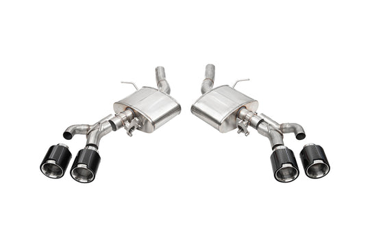 Corsa 22-25 Cadillac CT4 V Blackwing 3in Active Valve Axle-Back - 4.5in Carbon Fiber Polished Tip - 21319CF