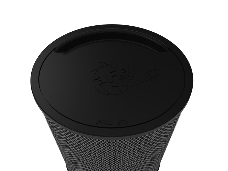 aFe POWER Magnum FLOW Blk Pro 5R Air Filter 6.75x5in Flange x 9.25x7.5 Base x 7.75x6 Top x 18 Height - 24-90202K