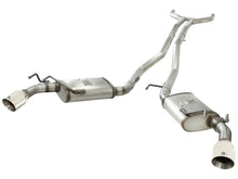 Load image into Gallery viewer, aFe MACHForce XP Exhaust 2.5in Stainless Steel CB/10-13 Chevy Camaro V6-3.6L (td) (polished tip) - 49-44042-P