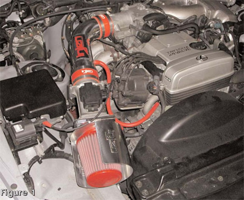Injen 93.5-95 Supra (NA) / 92-95 GS300 SC300 w/ Heat Shield Polished Short Ram Intake - IS2083P