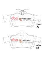 Load image into Gallery viewer, DBA 12-19 Ford Focus ST XP Performance Rear Brake Pads - DB1763XP