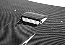 Load image into Gallery viewer, Seibon 08-12 Mitsubishi Lancer Evo X DV-Style Carbon Fiber Hood - HD0809MITEVOX-DV