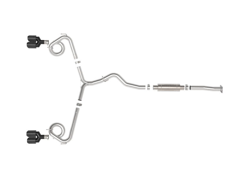 aFe Subaru WRX/STi 15-21 H4-2.0/2.5L Takeda 3in to 2-1/2in Stainless Cat-Back Exhaust Crbn Fiber Tip - 49-36810-C