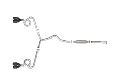 Load image into Gallery viewer, aFe Subaru WRX/STi 15-21 H4-2.0/2.5L Takeda 3in to 2-1/2in Stainless Cat-Back Exhaust Crbn Fiber Tip - 49-36810-C