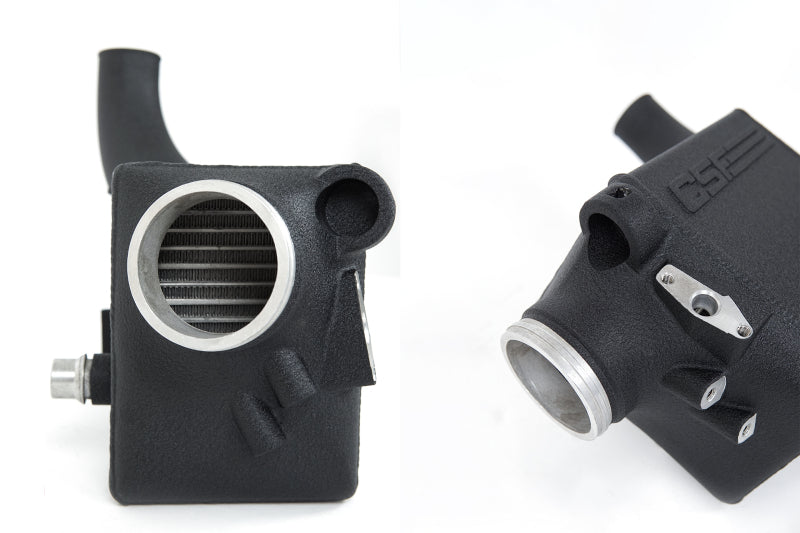 CSF 16-21 BMW M5 (F90) / 17-21 BMW M8 (F91/F92/F93) Twin Charge-Air-Cooler Set - Crinkle Black - 8178