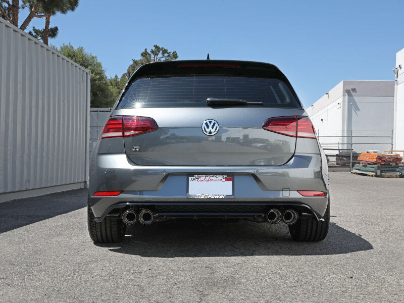 aFe POWER MACH Force-Xp 15-19 Volkswagen Golf R L4-2.0L(T) 304 SS Cat-Back Exhaust System - Carbon - 49-36430-C