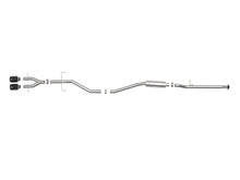 Load image into Gallery viewer, aFe Takeda 2.5in 304SS Cat-Back Exhaust System 17-20 Honda Civic SI Coupe L4-1.5L (t) - Black Tip - 49-36620-B