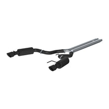 Load image into Gallery viewer, MBRP 15 Ford Mustang GT 5.0 Convertible Black 3in Cat Back Dual Split Rear Exit (Street Version) - S7239BLK