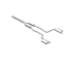 Load image into Gallery viewer, MagnaFlow Cat-Back SS 2.5in Dual Split Rear Exit (OEM Tips) 15-16 Dodge/Chrysler Charger/300 5.7L V8 - 19226