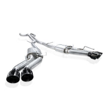 Load image into Gallery viewer, Stainless Works 22-25 Cadillac CT5-V Blackwing Catback Exhaust - Black Chrome Tips - CT5V22CB-BC