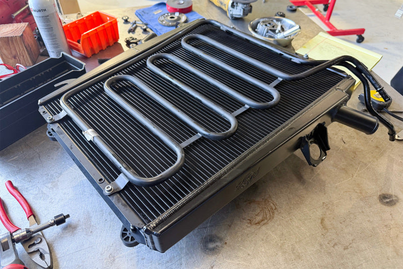 CSF 09-15 Ferrari 458 High Performance All Aluminum Radiator - Right - 7252