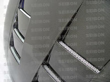 Load image into Gallery viewer, Seibon 93-98 Toyota Supra (JZA80L) TS Style Carbon Fiber Hood - HD9398TYSUP-TS