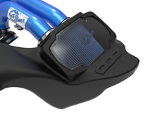 Load image into Gallery viewer, aFe 21-22 Ford F-150 Raptor V6-3.5L(tt) Momentum XP Cold Air Intake System - Blue w/ Pro 5R Filter - 50-30072RL