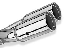 Load image into Gallery viewer, Borla Universal Polished Tip Dual Round Intercooled (inlet 2 1/2in. Outlet 3in) *NO Returns* - 20203