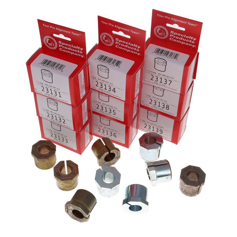 SPC Performance 4X4 Camber/Caster Sleeve SET - 23100