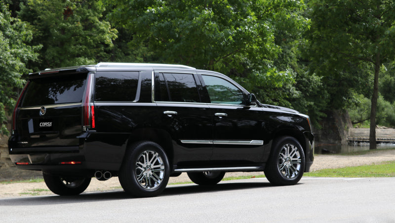 Corsa 2015-2020 GMC Yukon Denali 6.2L V8 Single Side Exit Cat-Back Exhaust w/ Polished Tips - 14826