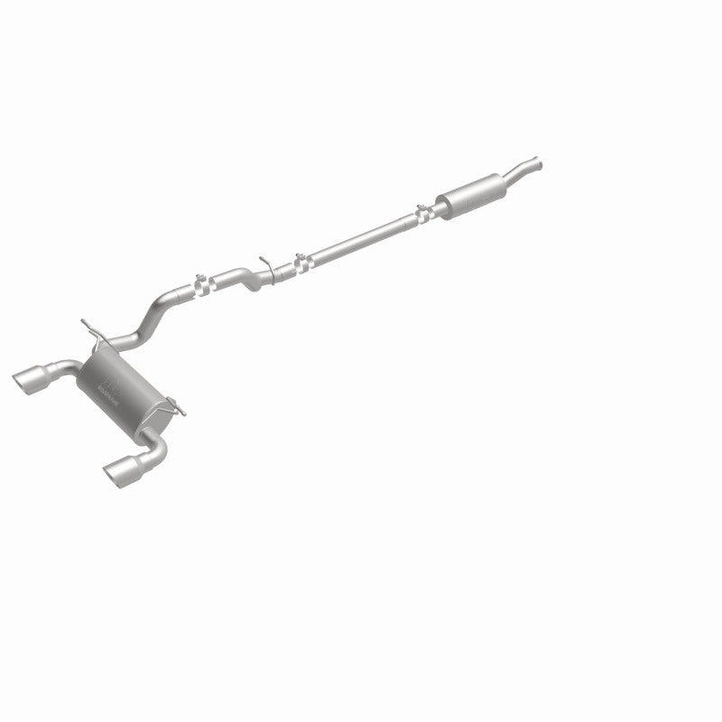MagnaFlow 2018+ Jeep Wrangler 3.6L 409 SS Dual Split Rear Exit Polished Tips Cat-Back Exhaust - 19416