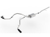 Borla 14-18 Chevrolet Silverado 1500 AT/MT 4DR SS S-Type Catback Exhaust Black Chrome Tip - 140545BC