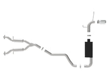 Load image into Gallery viewer, aFe Large Bore HD 3in 304 SS Cat-Back Exhaust w/ Polished Tips 14-19 Jeep Grand Cherokee V6-3.6L - 49-38078-P