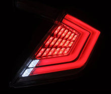 Load image into Gallery viewer, AlphaRex 16-21 Honda Civic Hatchback / Type-R FK8 Nova-Series LED Tail Lights (Pair) - Clear - 676030