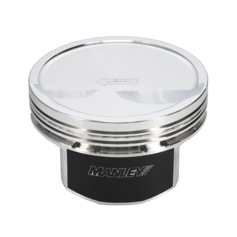 Manley Small Block Chevy LS Series 4.030in Bore 1.115in CD 10cc Dish Platinum Series Pistons - E/D - 592730CE-8