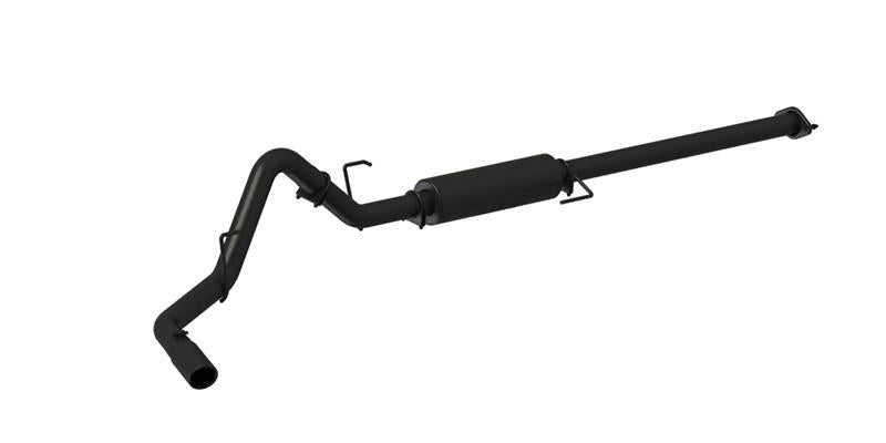 MBRP 2015 Ford F-150 2.7L / 3.5L EcoBoost 3in Cat Back Single Side Black Exhaust System - S5253BLK