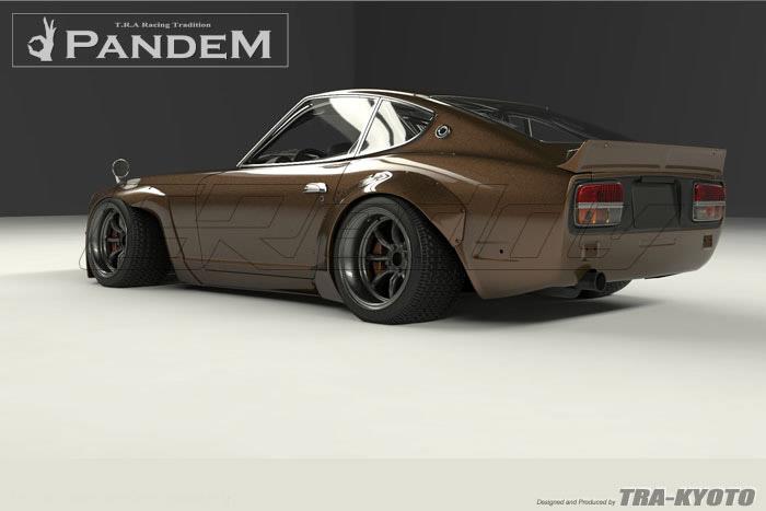 GReddy Datsun 240Z (S30) Full Pandem Wide-Body Aero Kit - 17020400