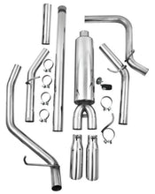 Load image into Gallery viewer, MBRP 14 Chevy/GMC 1500 Silverado/Sierra 4.3L V6/5.3L V8 Dual Split Side T409 3in Cat Back Exhaust - S5082409