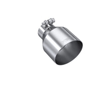 Load image into Gallery viewer, MBRP Universal Stainless Steel Tip 2.5in ID / 4.5in OD Out / 6.5in Length Angle Cut Single Wall - T5191