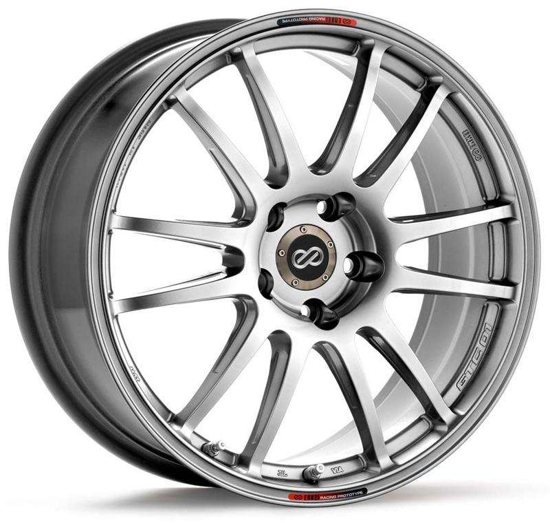 Enkei GTC01 17x9.5 5x114.3 38mm Offset 75mm Bore Hyper Black Wheel (Inc $20 SO Charge from Japan) - 429-795-6538HB