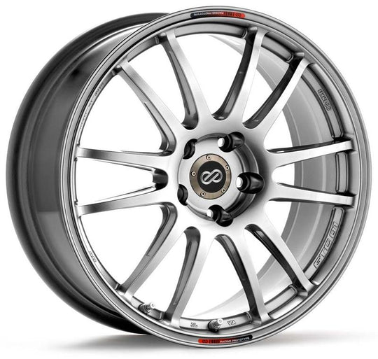 Enkei GTC01 17x9.5 5x114.3 38mm Offset 75mm Bore Hyper Black Wheel (Inc $20 SO Charge from Japan) - 429-795-6538HB