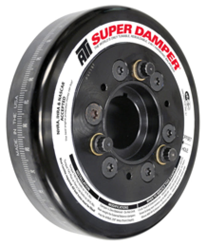 ATI Damper - 6.325in - Steel - AMC 304-401 - V8 - Ext Bal - 240 Deg OEM Weight - 3 Ring - ATI917943
