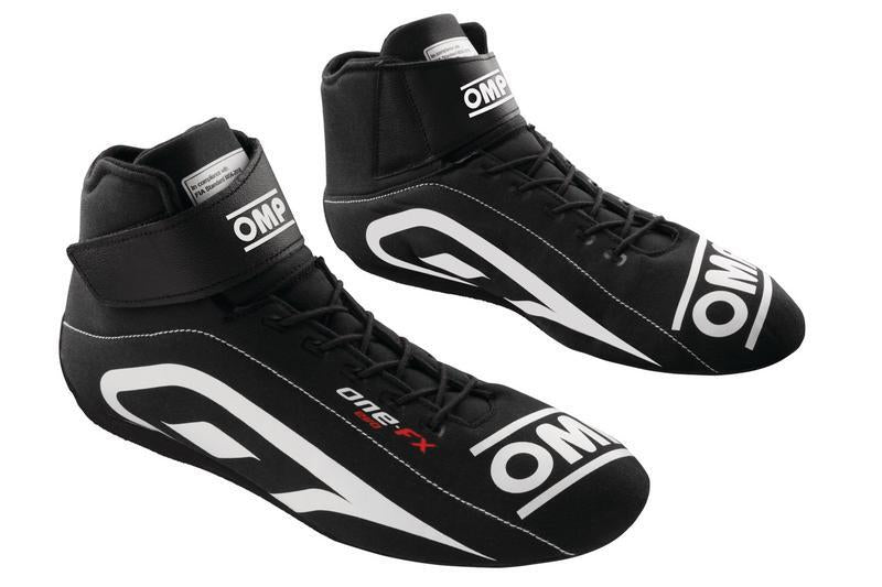 OMP ONE EVO FX SHOES FIA 8856-2018 BLACK SZ 39 - IC0-0831-A01-071-39