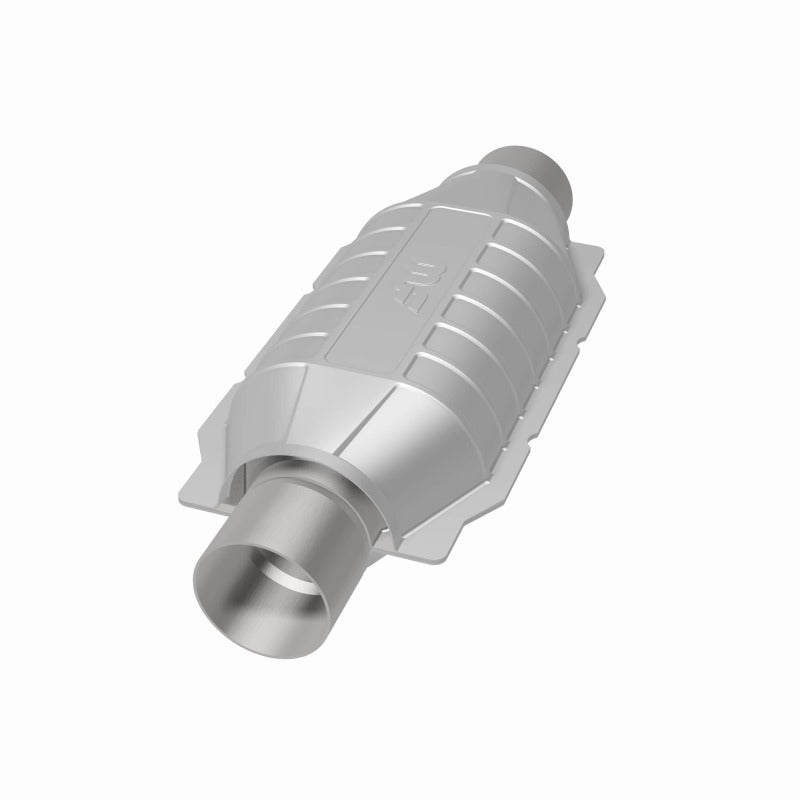 MagnaFlow Universal Catalytic Converter 2.5in ID Inlet/Outlet Center/Center Oval Rear - 338016