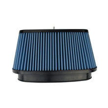 Load image into Gallery viewer, Injen NanoWeb Dry Air Filter 8.725x3.940 Oval neck/ 10.375x5.590 Base / 6.30 Tall w/Barb Fit - X-1084-BB