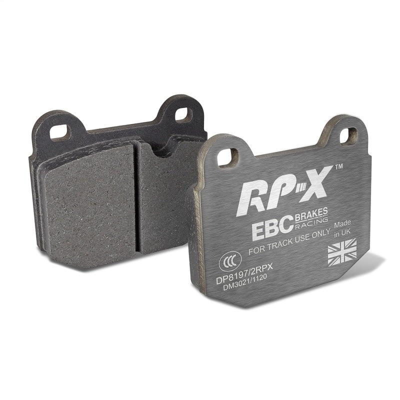 EBC Racing 1996+ Lotus Elise (Series 1-3) RP-X Race Front Brake Pads - DP8197/2RPX