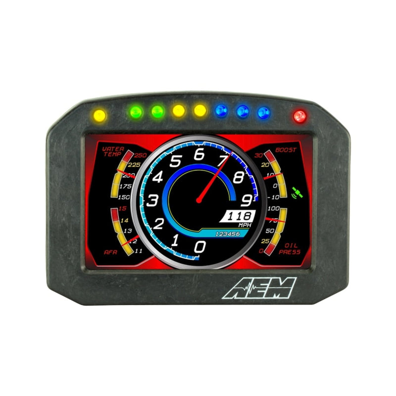 AEM CD-5 Carbon Flush Digital Dash Display - 30-5600F