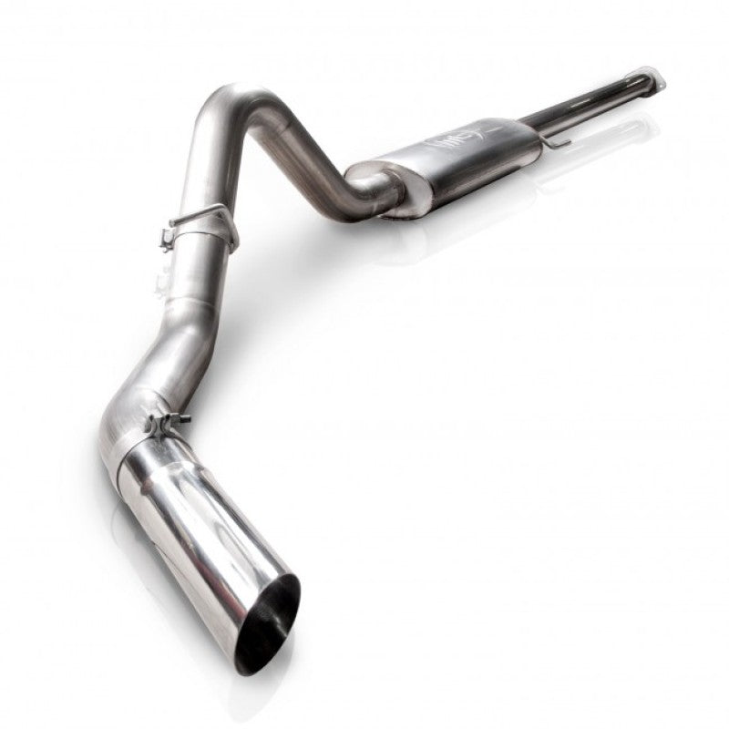 Stainless Works 2011-14 F-150 3.5L 3-1/2in Catback S-Tube Muffler Factory Connection - FTECOCB-LMF