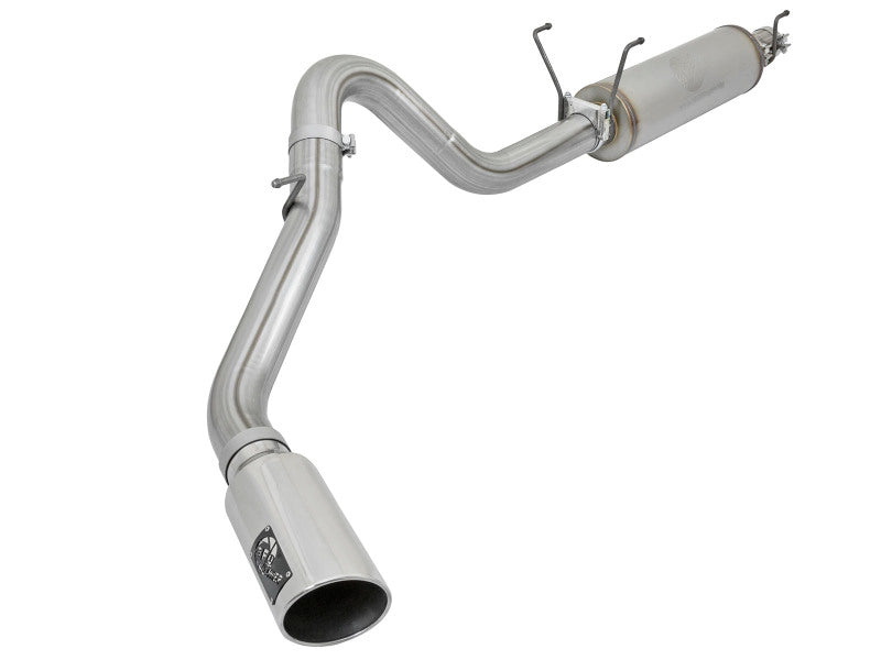 aFe MACHForce XP 4in Exhausts Cat-Back SS w/ Polished Tips 14-17 Dodge Ram 2500 V8-6.4L Hemi - 49-42056-P