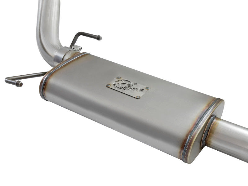 aFe MACH Force Xp 3in SS Cat-Back Single Side Exit Exhaust w/Polished Tips 07-14 Toyota FJ Cruiser - 49-46003-1P