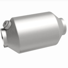 Load image into Gallery viewer, MagnaFlow Universal Catalytic Converter 2.50in C/C Spun Front OEM - 51046