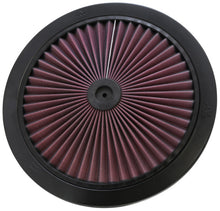 Load image into Gallery viewer, K&amp;N X-Stream Top Filter X-Stream 14 inch OD Black - 66-1401