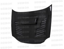 Load image into Gallery viewer, Seibon 02-03 Subaru WRX CWII Carbon Fiber Hood - HD0203SBIMP-CWII