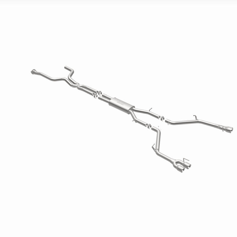 MagnaFlow CatBack 16-19 Cadillac CT6 V6 3.0L Street Series 2.5in Pipe Dia Polished Tips - 19301