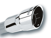 Load image into Gallery viewer, Borla 3in Inlet 4.25in Round Rolled Angle Cut x 4in Long Universal Exhaust Tips - 20251