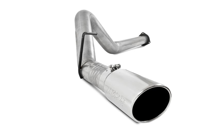 MBRP 11-14 Ford 6.7L F-250/350/450 4in Filter Back Single Side Exit Alum and Down Pipe Exhaust - S6284AL