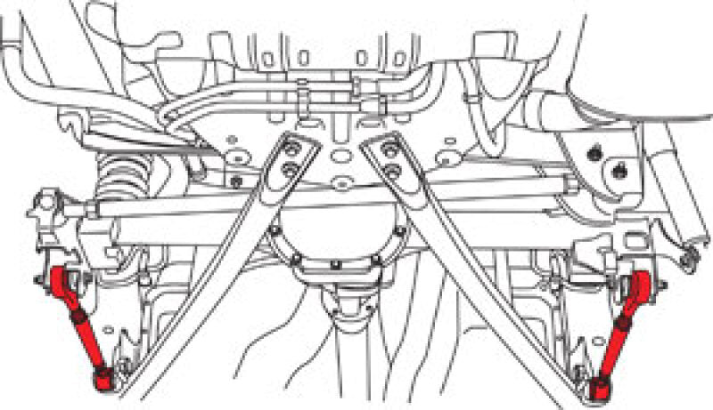 SPC Performance 05-10 Ford Mustang (V6/V8) Rear Adjustable Trailing Arms - 72345
