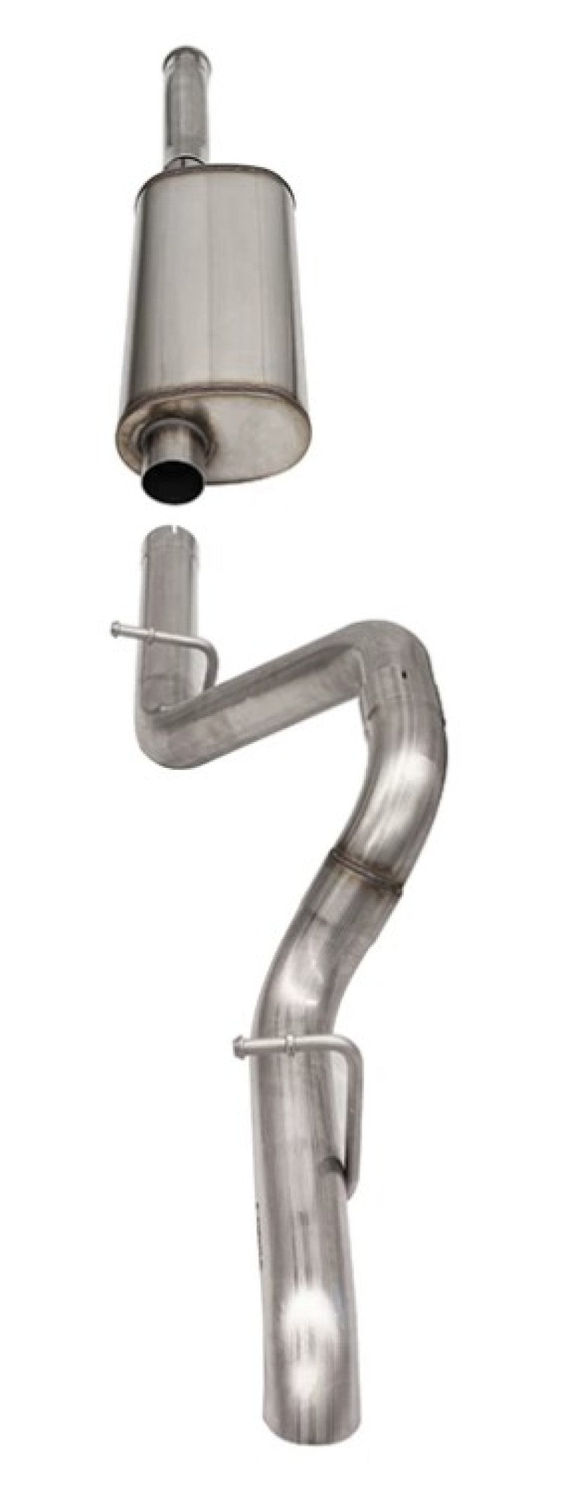 Corsa 2018-2025 Jeep Wrangler JLU 3.6L Sport 2.75in Cat-Back Exhaust w/ Turn Down Tip - 21123