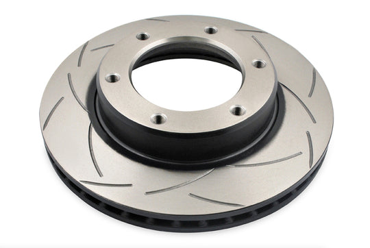 DBA 90-92 Toyota Land Cruiser Front Street Series Slotted Brake Rotor - DBA782S